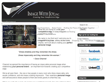 Tablet Screenshot of imagewithjoy.com